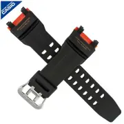 Genuine Casio Watch Strap Band GR-B100 GR B100 1A4 100 BLACK ORANGE