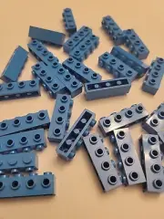 NEW LEGO 14X BLUE BRICK 1X4 W/ 4 KNOBS #30414.