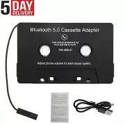 Bluetooth 5.0 Car Audio Stereo Cassette Tape Adapter To Aux for iphone Samsung