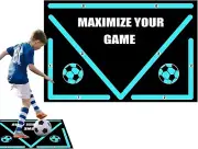 Football Footstep Training Mat,Soccer Training Mat,Agility Footstep Training Mat