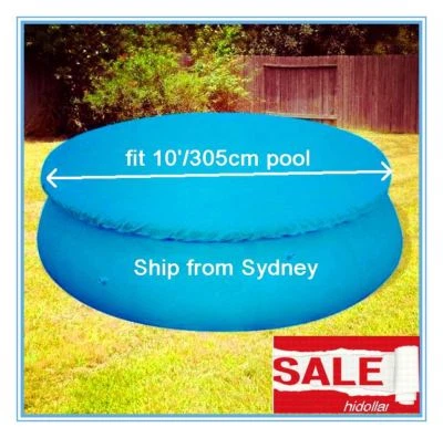 POOL COVER FOR INTEX AQUA DRICLAD 10' FOOT 305cm INFLATABLE POOL 58033