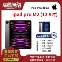 在飛比找Yahoo!奇摩拍賣優惠-奇機通訊【16GB/2TB LTE-12.9吋】Apple 