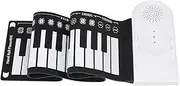 TOPPERFUN Silicone Roll-up Piano Keyboard Foldable Electronic Hand Roll Piano for All Ages