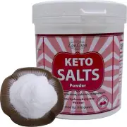 Keto Salts BHB Powder Cherry Flavored: Exogenous 10 Oz Keto BHB Powder to Boost