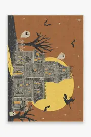 150' x 215' | Machine Washable Runner Rug | Kid & Pet Friendly | Indoor Rug | Fright Night Flatwoven Rug | Ruggable
