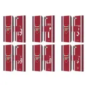 ARSENAL FC 2021/22 PLAYERS HOME KIT LEATHER BOOK CASE FOR APPLE iPOD TOUCH MP3