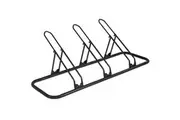 CyclingDeal Bicycle Floor Type Rack Stand - Stable Parking for 3 Bikes 20"-29" MTB & 700C Road Bike Indoor Garage Storage with Adjustable Wheel Holder