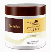 SEALED! BabboSow Maca power Collagen Maca Essence Hair Mask
