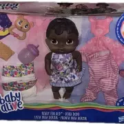 Baby Alive Ready For Bed African American Doll w/Accessories, Outfit, Diapers