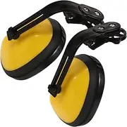 1 Pair Safety Hard Hat Ear Muffs Heavy Duty Noise Cancelling Ear Protection for Construction Soundproofing for Various Work Environments