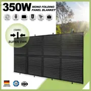MOBI 350W Folding Solar Panel Blanket 12V With Dual USB Mono Completed Kit