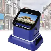 22 Million Pixels Film Scanners, 4.3" Digital Slide Viewer, Conver 135, 120, 126, 127 Negative&Slides to Digital JPEG, with 8G Memory Card, External 128GB Memory Card, for Old Film Restoration, Trips