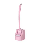 4Pcs Creative Toilet Cleaning Brush With Stand Up Holder Long Handle No Dead Corner Wc Bathroom Toilet Brushes & Holders