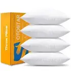 OTOSTAR Pack of 4 Throw Pillow Inserts 20 x 20 Square Cushion Inner Soft Fluffy