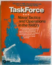 Task Force: Naval Tactics and Operations in the 1980's SPI 1981 NEW SEALED