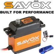 Savox SA-1231SG Tall Digital High Torque Steel Gear Servo + Glitch Buster + Ser