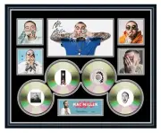 MAC MILLER CIRCLES SIGNED LIMITED EDITION FRAMED MEMORABILIA