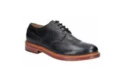 Cotswold Mens Quenington Goodyear Welt Lace Up Leather Shoe (Black) - UTFS6763
