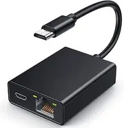 Fire Stick Ethernet Adapter, Micro-USB to RJ45 Ethernet Adapter 100 Mbps, compatible with Fire TV/Fire TV Stick