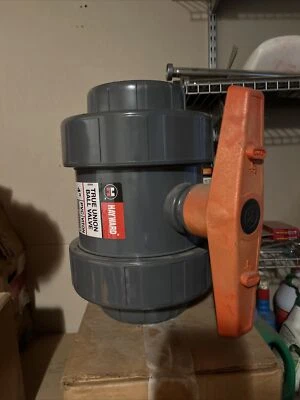 Hayward Tb1400S Viton 4" Pvc Ball Valve True Union