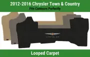 Lloyd Loop Front Mat for '12-16 Town & Country w/Chrysler w/ Wings 1 (for: Chrysler)