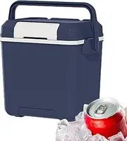 Refrigerator, Lightweight Portable Cooler, Water Bottle Container Organizer, Easy to Use, Portable and Creative, 7liter for Drink Water Bottle Beverages Food Fruit Vegetables
