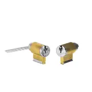 Whitco SWIVEL TURNBAR 5-PIN CYLINDER PAIR Suits Blaxland & Lawson Door Locks