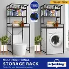 3 Tier Bathroom Storage Shelf Over Toilet Laundry Storage Rack Towel Organiser