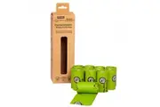Compostable Green Dog Poop Waste Bags 12 Rolls (240 bags) by Pet One