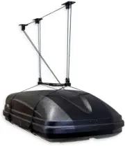 Cargo Box Ceiling Storage Hoist Heavy Duty Garage Pulley System 150 lbs Capacity