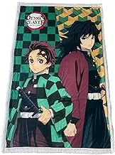 HOMADICT Plaid Sherpa 100X150 CM Demon Slayer TANJIRO & TOMIOKA
