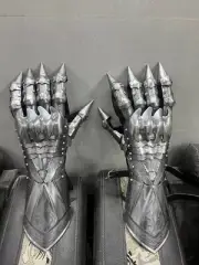 Nazgul Gloves Gauntlet Guard Medieval Armor Knight Larp Halloween Gauntlet