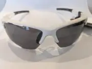 Foster Grant White Ironman Principle Sport Sunglasses 100% UVA/UVB Impact Resist
