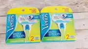 Gillette Venus Extra Smooth Refill Razor Blades, 4 Cartridges