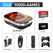 Amlogic S905X4 Super Console X4: 90000 Games & 60+ Emulators, 4K HD TV Box