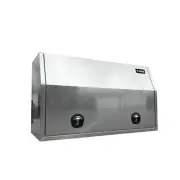 aluminium tool box side open with shelf 1450mm *850mm *600mm Whale Tail Locks
