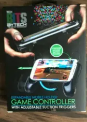 bytech expandable mobile holder game controller with adjustable suction triggers