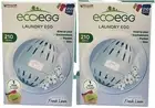 2x Ecoegg Laundry Egg - 420 Washes total Fresh Linen - Natural Detergent
