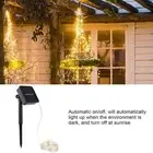 (Warm White)50LED Solar Powered String Light 8 Modes Lights Outdoor Decoratio GE