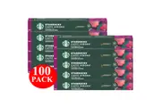 Starbucks By Nespresso Caffe Verona Coffee Pods Capsules 100 Pack
