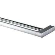 MIXX 800mm Chrome Sandalwood Double Rail