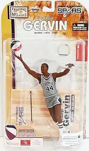 McFarlane Toys NBA Sports Picks Legends Series 4 Action Figure George Gervin (San Antonio Spurs)