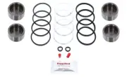 for AUSTIN MINI 1275GT FRONT Brake Caliper Rebuild Repair Kit +S/STEEL Pistons