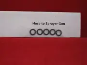 O-ring Kit for All Electric Pressure Washer Hose To Sprayer Gun