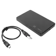 2.5 inch HDD SSD Enclosure Sata to USB 2.0 Adapter Free 5Gbps Box Hard Drive Case Support 2TB HDD Disk For WIndows Mac