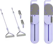 Pilates Board | Split Type Pilates Equipment,Fitness Equipment Split Type Multi-Function for Core Training Arms Legs Balance Sports Outdoor Gym