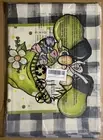 Buffalo Plaid Gnome Tulip Summer Table Runner, Seasonal-13 x 108 inch