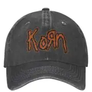 Metal Korn Music Band Rock Baseball Caps Merch Men Women Washed Hats Dad Hat