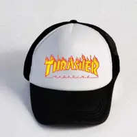 在飛比找蝦皮購物優惠-新款男士網帽成人卡車司機帽 Thrasher Magazin