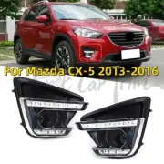 2pcs ABS LED Daytime Running Lights DRL Fits For Mazda CX-5 2013-2016 2015 2014